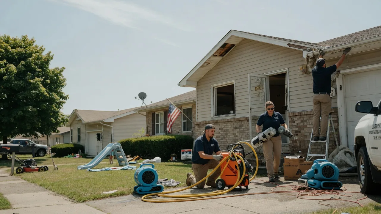 Water Damage Restoration in Ottine, TX near me
